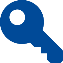 Icon showing 24/7 secure access to office facilities