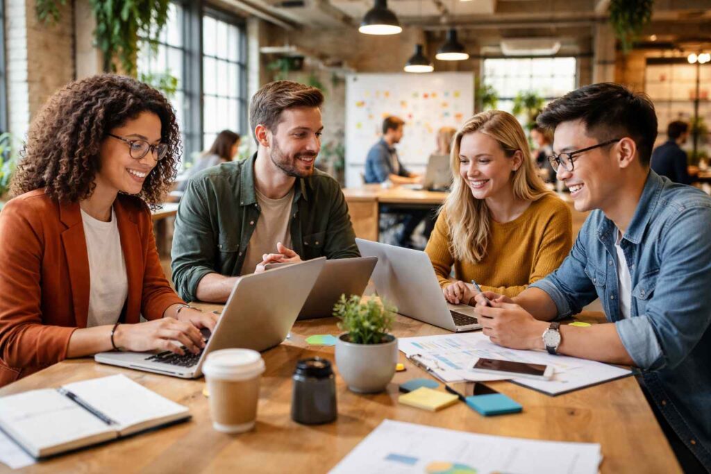 modern coworking space in calgary